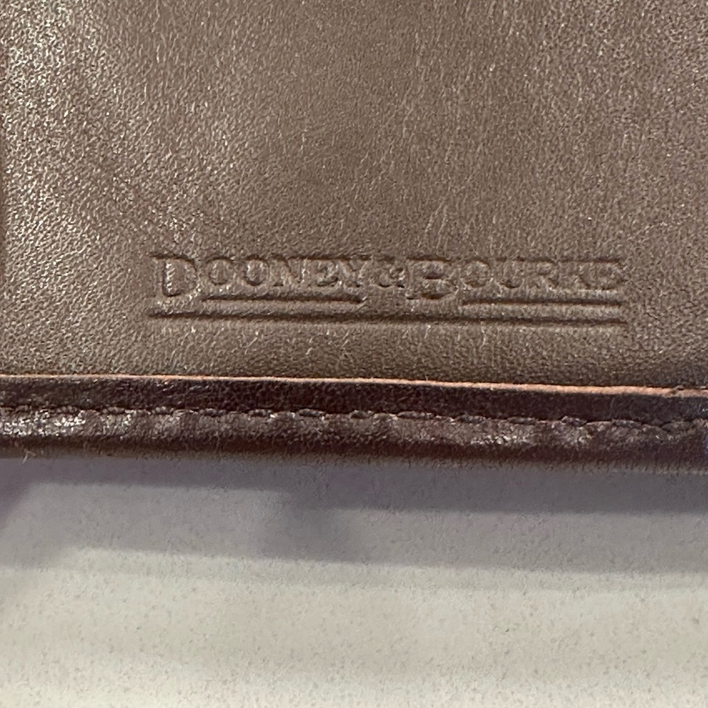 Dooney & Bourke - Leather & Canvas Buckle Wallet EUC - Picture 13 of 17